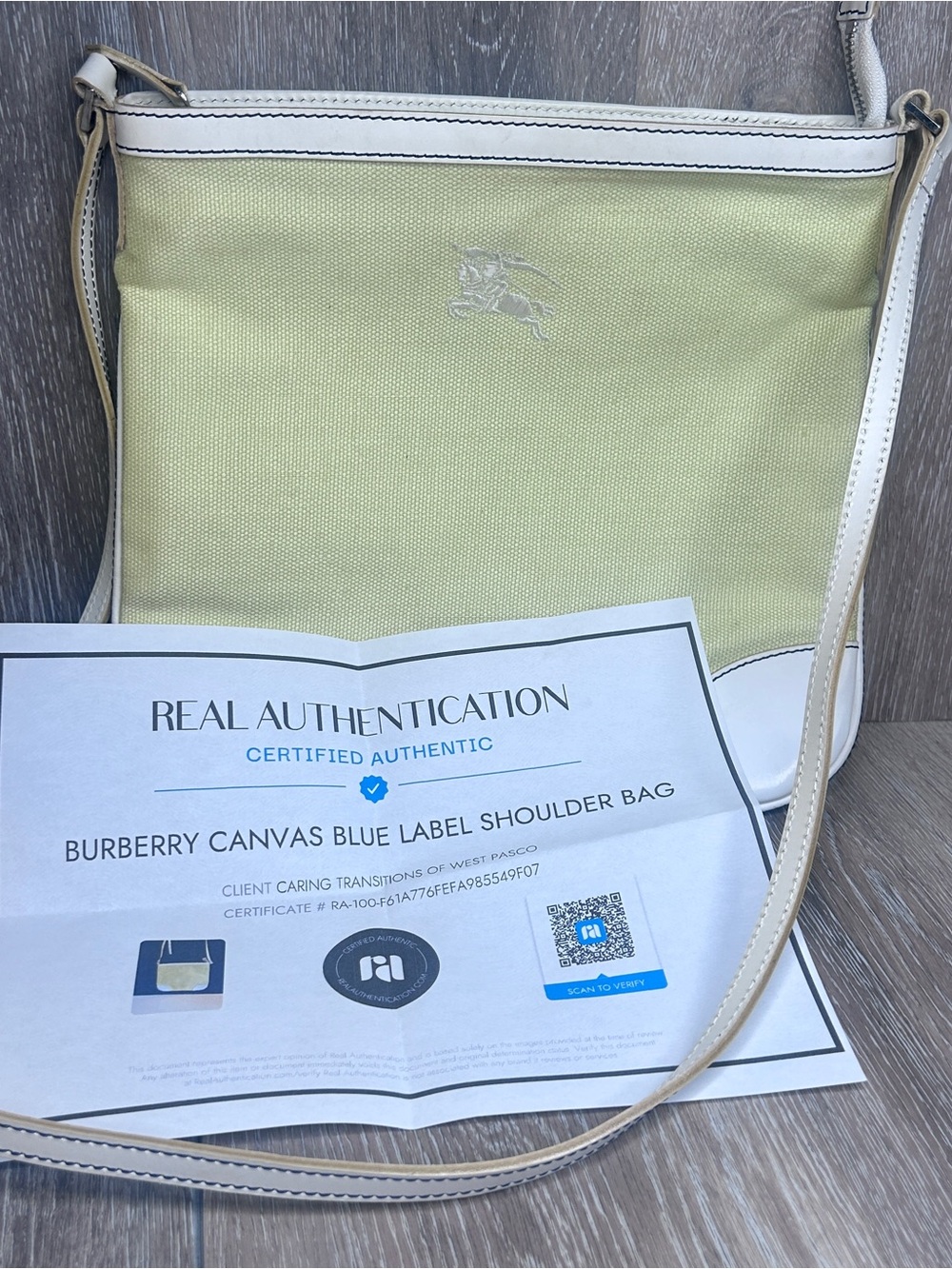 💛 Burberry Blue Label Shoulder Bag – Japan Exclusive + Authenticated w/COA